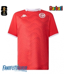 Tunisia Tricou Fotbal Replică Mondial 2026 Barbati Acasa